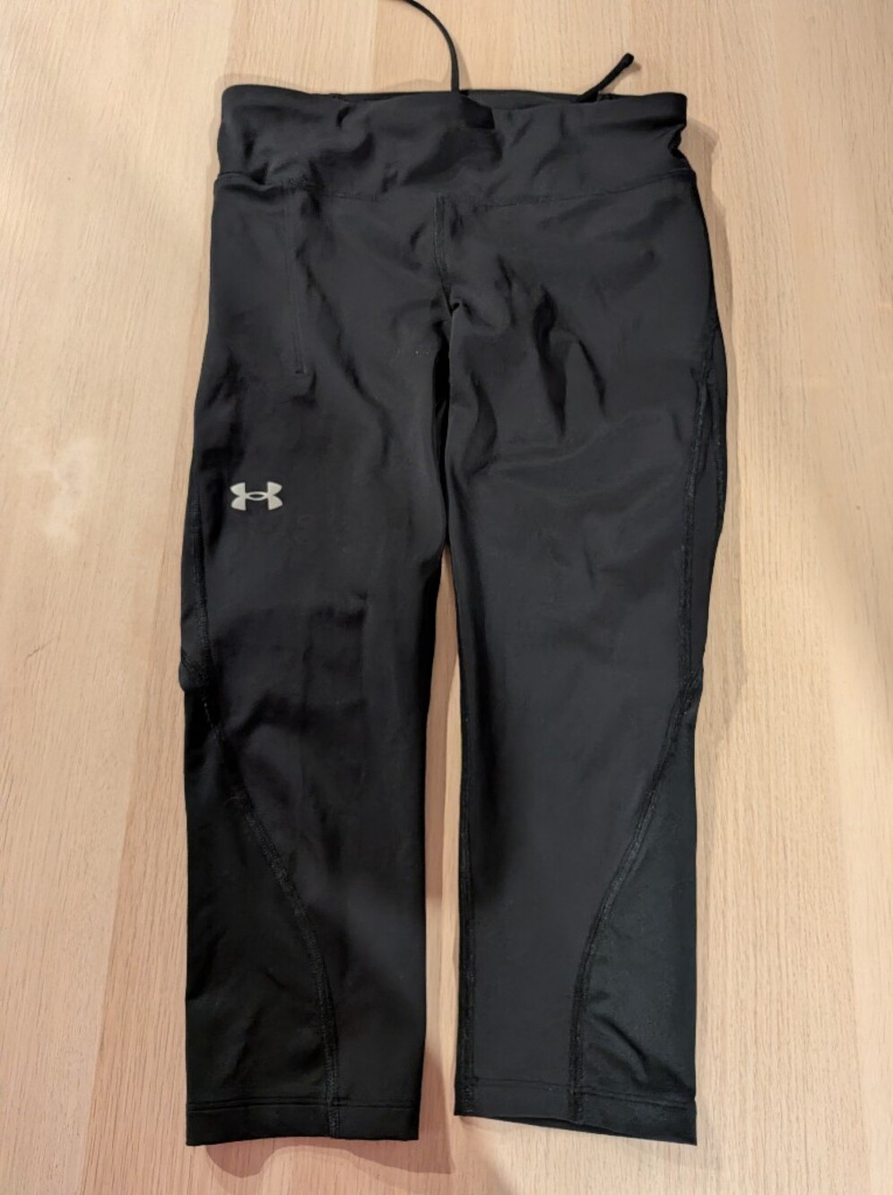 Under Armour Kids' Black Athletic Capri Tights